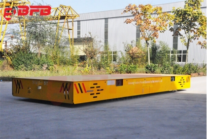 5 Ton Painting Shop Steel Structure Handling Electrical Trackless Transfer Carts - Bulgaria Customer