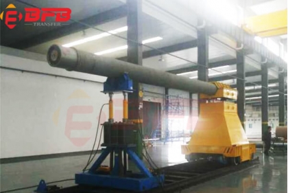 25 Ton Electric Rail Transfer Trolley For Steel Factory Axle Handling