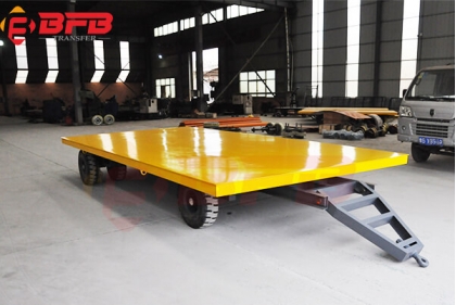 Armenia Heavy Weight Industrial Trailer Transfer Car For Workshop Coil Carrying