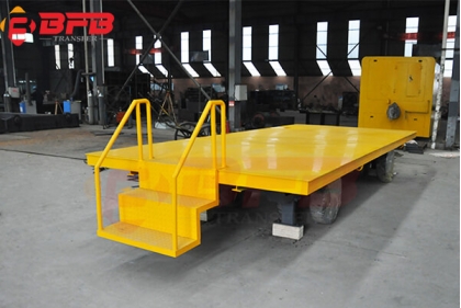 Japan Manual Heavy Weight Transport Platform Trolley 5 Ton For Workshop Hopper Transfer