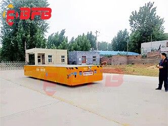 Customized Heavy Load Electric Trackless Battery Transfer Cart Operation Guidance