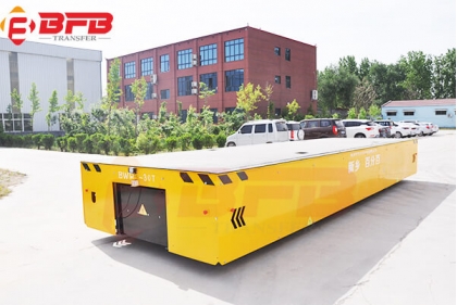 Battery Powered Trackless 30Ton Heavy-Duty Mold Cart Manufacturer Exported Korea