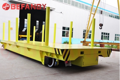 Russia 20T Rail Electric Transfer Trolley For Low Temperature Move