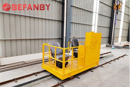 Workshop 500kg Electric Rail Trolley For Flaw Detection