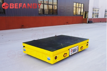 AGV Automated Guided Vehicle 2MT Transfer Cart For Pipes Handling