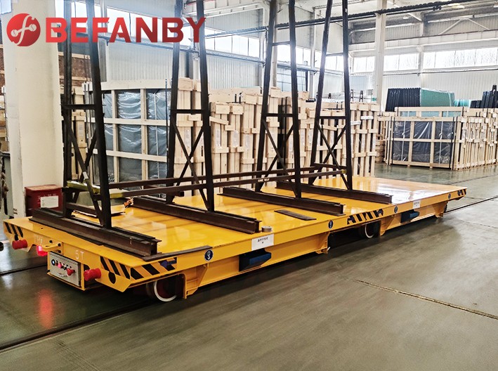 5 Tons Glass Transport Rail Transfer Cart