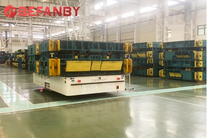 Electric Transfer Cart For Mold Handling With Doubled Efficiency