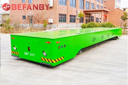 20 Ton Customized Trackless Electric Transport Cart Solution