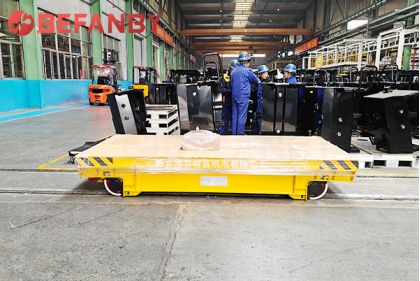 Customized Rail Transfer Vehicle Helps Enterprises Efficiently Solve The Problem Of Heavy Load Equipment Handling
