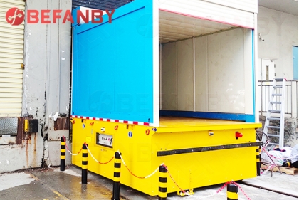 2Ton High Efficiency Paper Manufacturing Plant RGV Motorized Transfer Cart