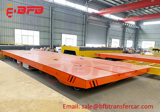 Explosion Proof Rail Type Transfer Car Trolley 15 Ton 12T For Spray Painting Workshop